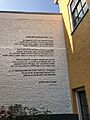 Wall Poem Webcam Quarantaine