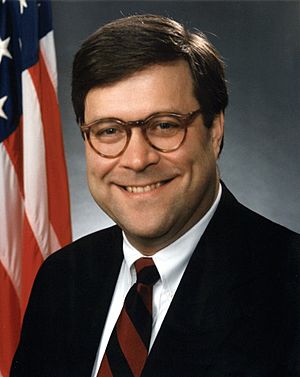 Archivo:William Barr, official photo as Attorney General