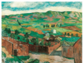 "Paisaje de Pampliega", Juan Etxebarria