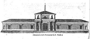 Archivo:1839-10-27, Semanario Pintoresco Español, Cementerio de la Sacramental de S. Nicolás