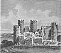 1913, Memorias históricas de Burgos y su provincia, Atalaya del Montecillo en Aranda de Duero (cropped) 1860
