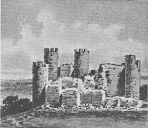 Archivo:1913, Memorias históricas de Burgos y su provincia, Atalaya del Montecillo en Aranda de Duero (cropped) 1860