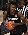 20170329 MCDAAG Jarred Vanderbilt holds the ball (cropped)