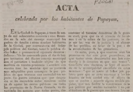 Archivo:Acta celebrada por los habitantes de Popayán 1841