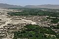 Aerial view of Mohammad Agha District, Logar Province, Afghanistan