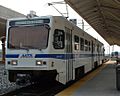Baltimore light rail at BWI.agr