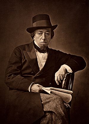 Archivo:Benjamin Disraeli by Cornelius Jabez Hughes, 1878