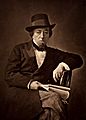 Benjamin Disraeli by Cornelius Jabez Hughes, 1878
