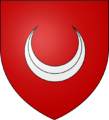 Blason ville fr Malviès (Aude)