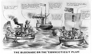 Archivo:Blockade connecticut plan civil war cartoon