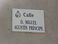 Calle Miguel Agustín Príncipe en Caspe