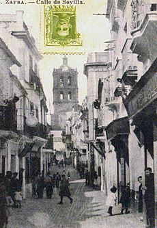 Archivo:Calle Sevilla, principios del siglo XX