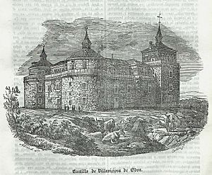 Archivo:Castillo de Villaviciosa de Odón, en Semanario Pintoresco Español