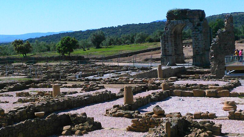 Ciudad romana de Cáparra