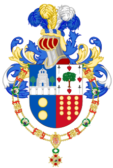 Archivo:Coat of Arms of Mariano Rajoy Brey (Order of Isabella the Catholic)