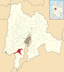 Fusagasugá ubicada en Cundinamarca