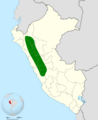 Cranioleuca baroni map