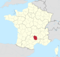 Département 48 in France 2016