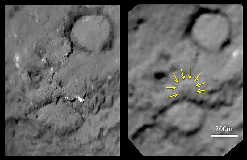 DeepImpactTempelCrater