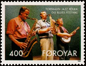 Archivo:Faroe stamp 237 the nordic house 10 years