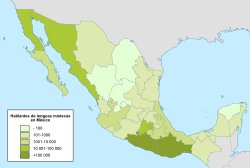 Archivo:Hablantes de Mixteco en México