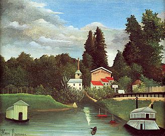 Henri Rousseau - The Moulin d'Alfort