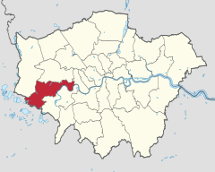 Hounslow in Greater London.svg