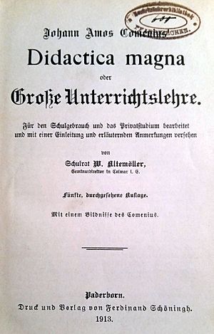 Archivo:Johann Amos Comenius - Didactica Magna