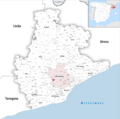 Karte Gemeinde Ullastrell 2022