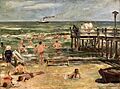 Lovis Corinth, Schwimmanstalt in Horst-Ostsee, 1902, MGS-20160312-001