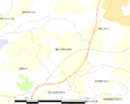 Map commune FR insee code 62125