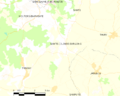 Map commune FR insee code 89340