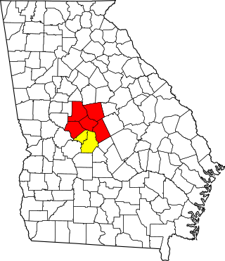 Map of Georgia highlighting Macon-Warner Robins-Fort Valley CSA.svg