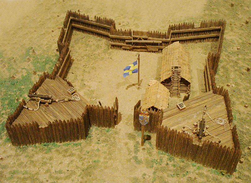 Model of Fort Cristina