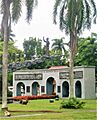 Monumento a Arnulfo Arias Madrid, 3 veces presidente de Panamá, habiendo sido derrocado las 3 veces (ciudad de Panamá)