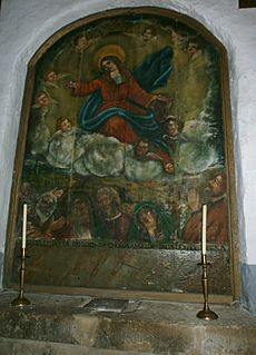 Archivo:Mural de la Asunsión de la Virgen