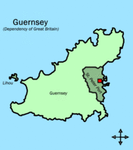 Parishes in Guernsey (St Peter Port shaded).GIF