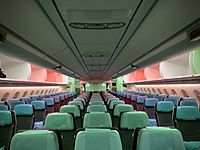 Archivo:Philippine Airlines A350-900 cabin (49268501181)