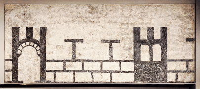 Pompelo - Mosaico Murallas 1