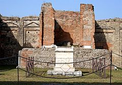 Archivo:Pompeya Templo de Vespasiano