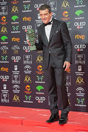 Archivo:Premios Goya 2020 - Antonio Banderas
