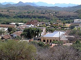 View of San Ignacio from hill - panoramio.jpg