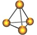 White phosphorus molecule