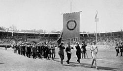 Archivo:1912 Opening ceremony - Sweden