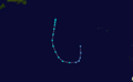 1975 Atlantic subtropical storm 2 track