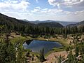 2013-08-09 16 04 11 Jarbidge Lake in Nevada viewed from the last few feet of the Jarbidge River Trail