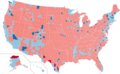 2020 Presidential Election by County Flips