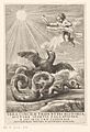 Adelaar en slang Titelpagina voor Sforza Pallavicino, Vera concilii tridentini historia, 1670, RP-P-2016-816