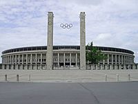 Berlin Olympiastadion main entrance 2