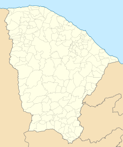 Fortaleza ubicada en Ceará